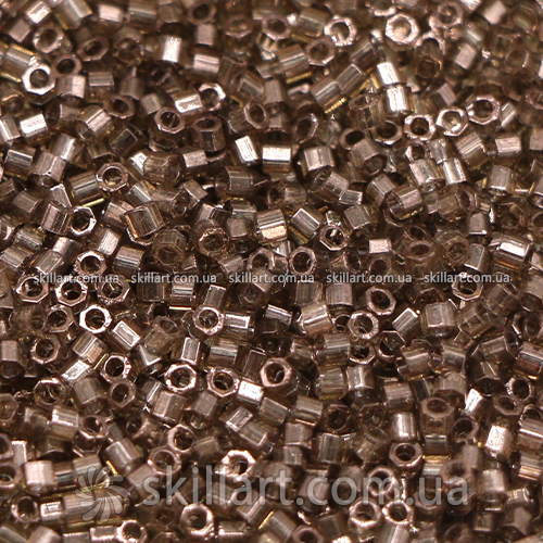 Бисер DBC-123 Miyuki Delica Beads Cut 11/0 (рубка, коричневый)